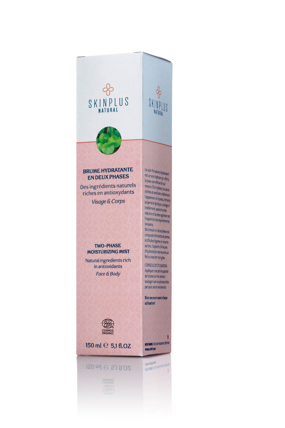 Brume hydratante en deux phases 150ml